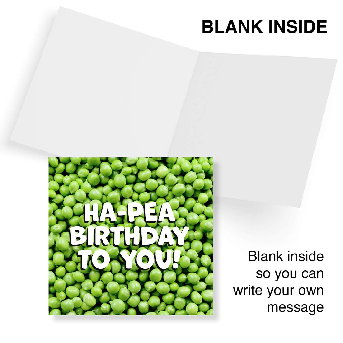"Ha-PEA Birthday" Card