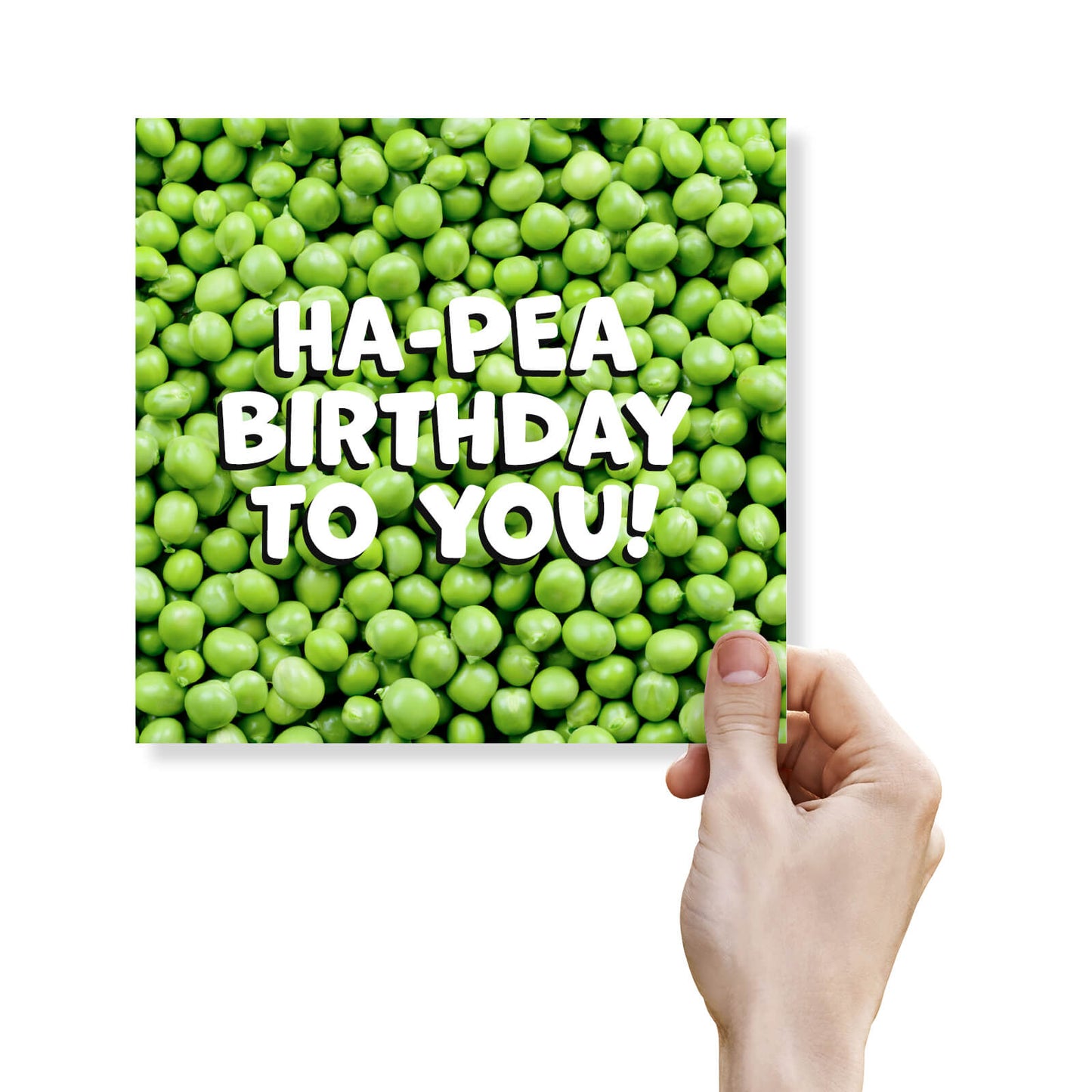 "Ha-PEA Birthday" Card