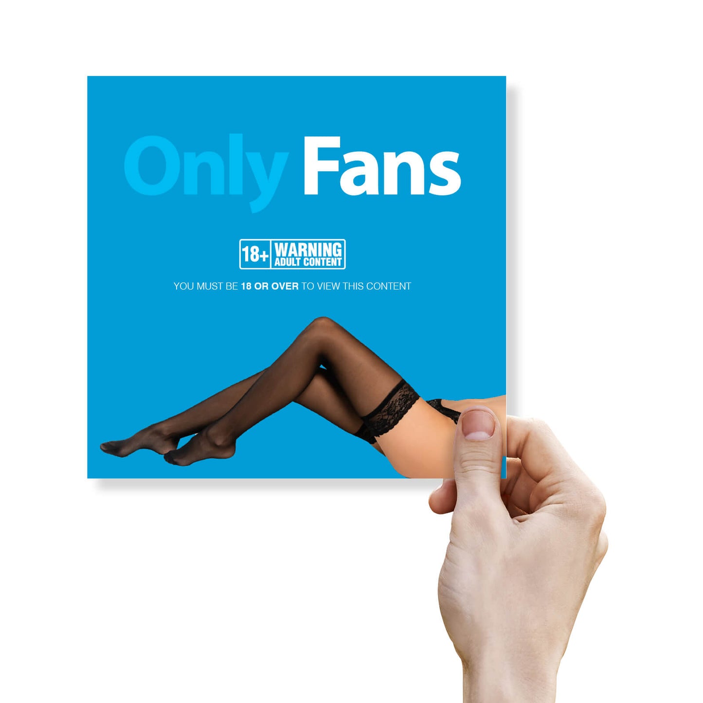 OnlyFans Legs Edition – Adult Birthday Card