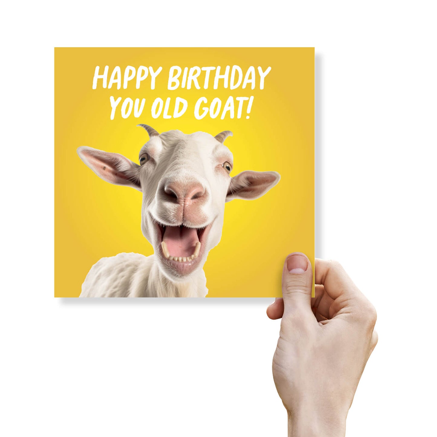 Happy Birthday You Old Goat! Card