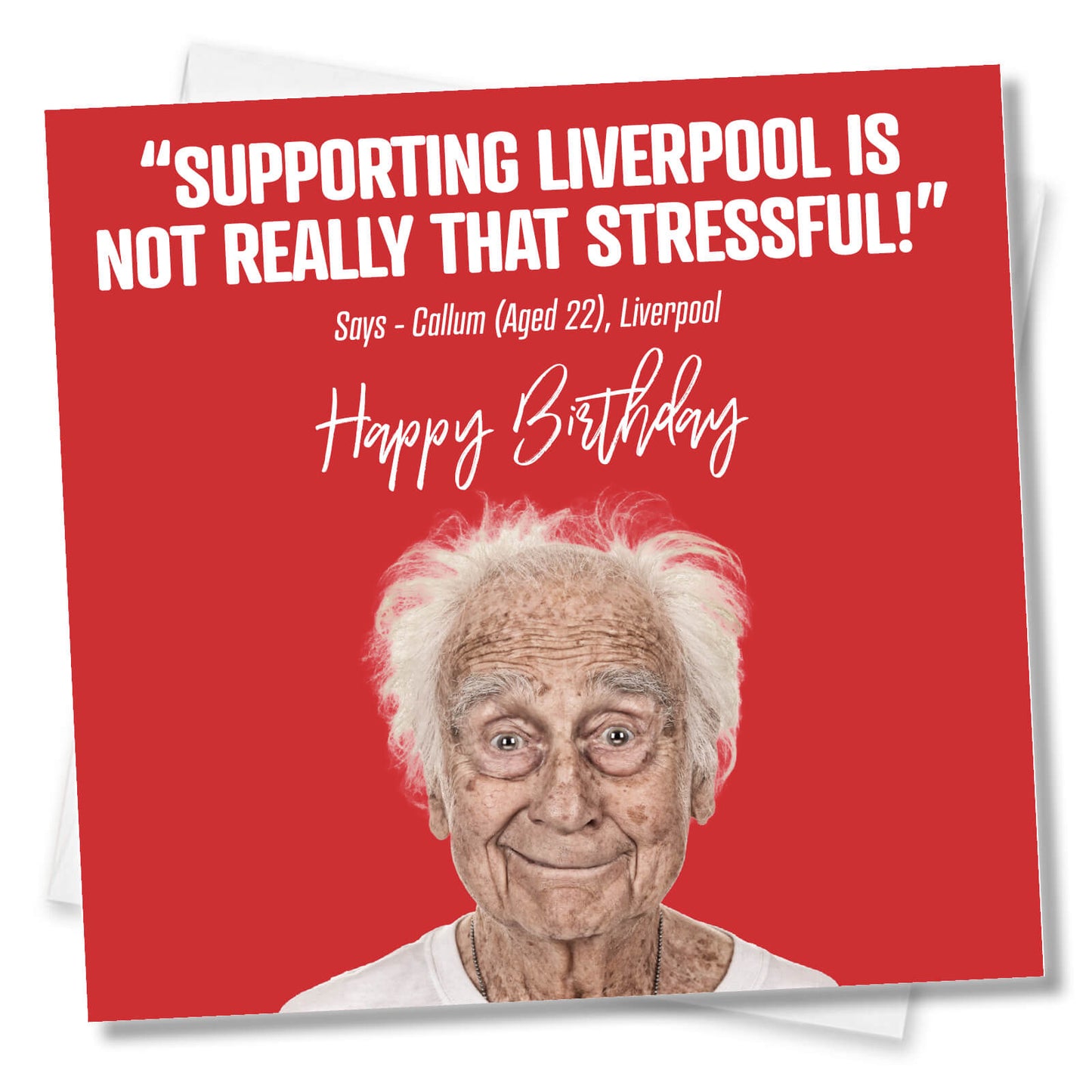 Supporting Liverpool is not really that stressful!
