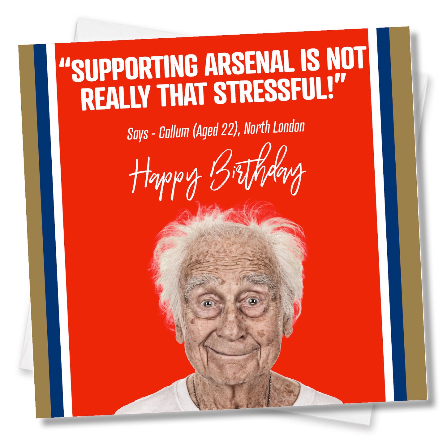 Supporting Arsenal is not really that stressful!