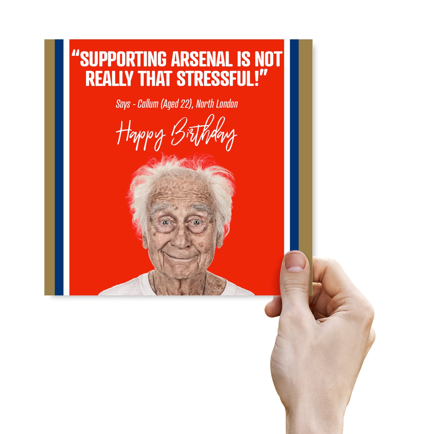 Supporting Arsenal is not really that stressful!