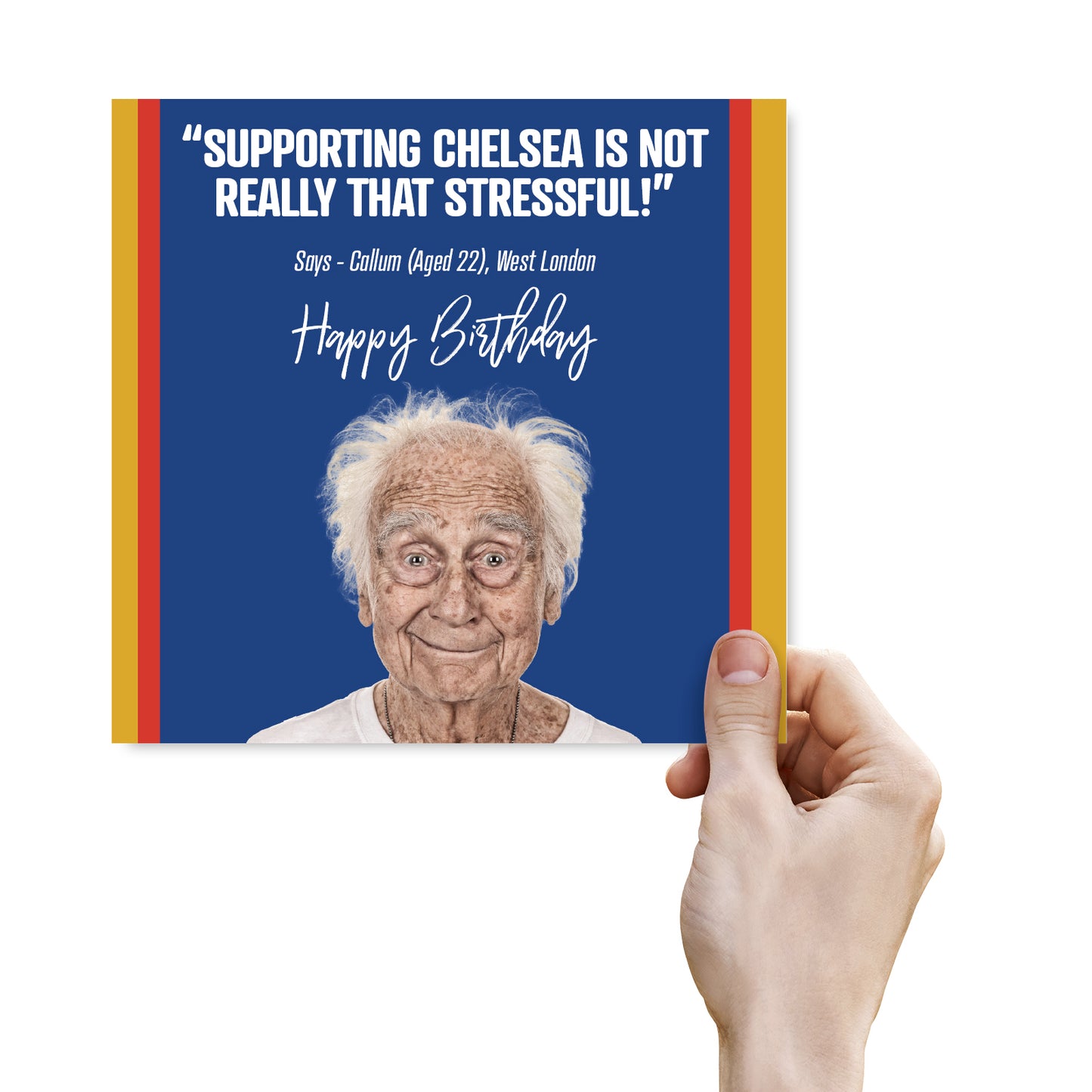 Supporting Chelsea is not really that stressful!