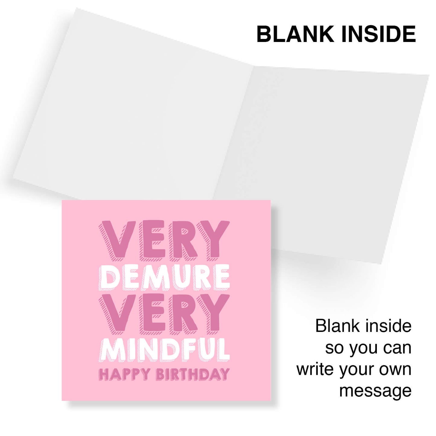 Very Demure, Very Mindful – Happy Birthday Card
