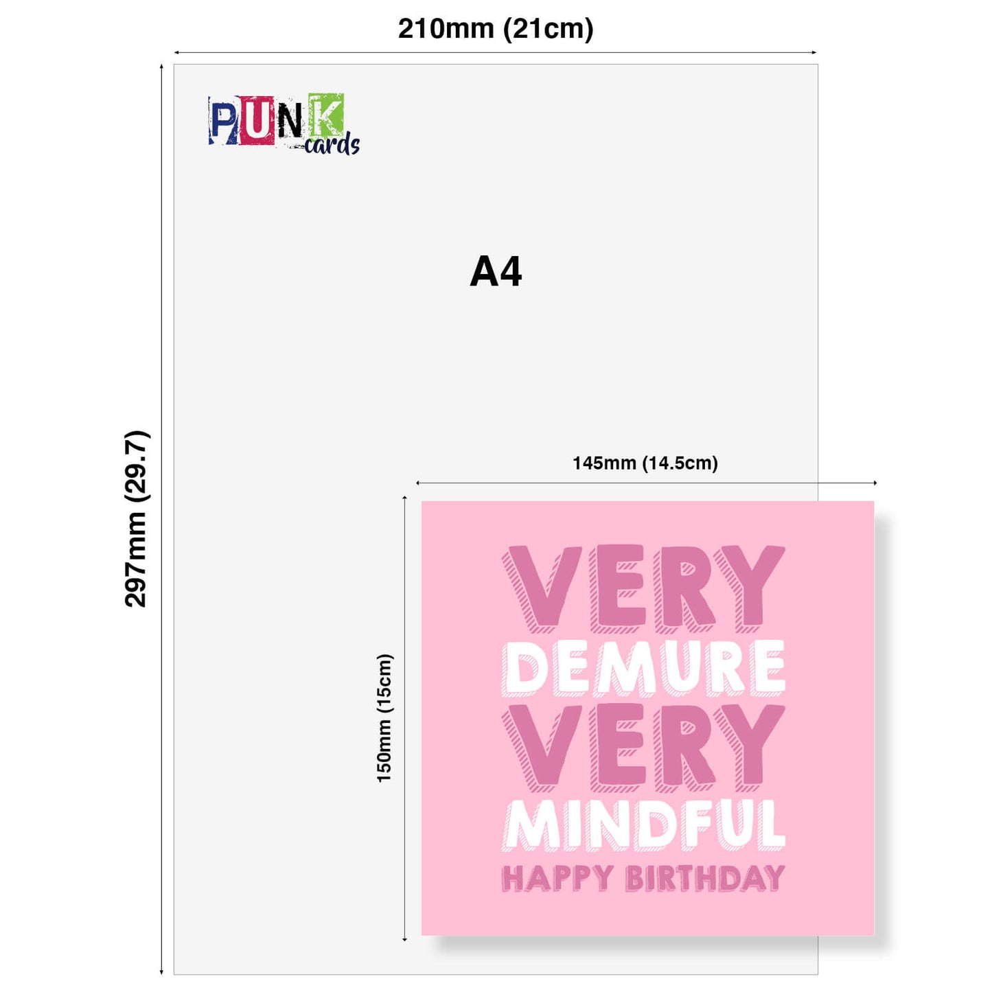 Very Demure, Very Mindful – Happy Birthday Card