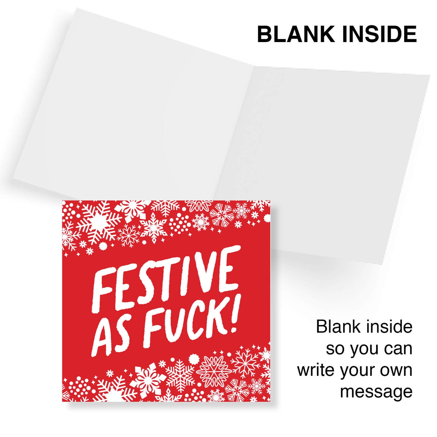 Festive As Fuck Card