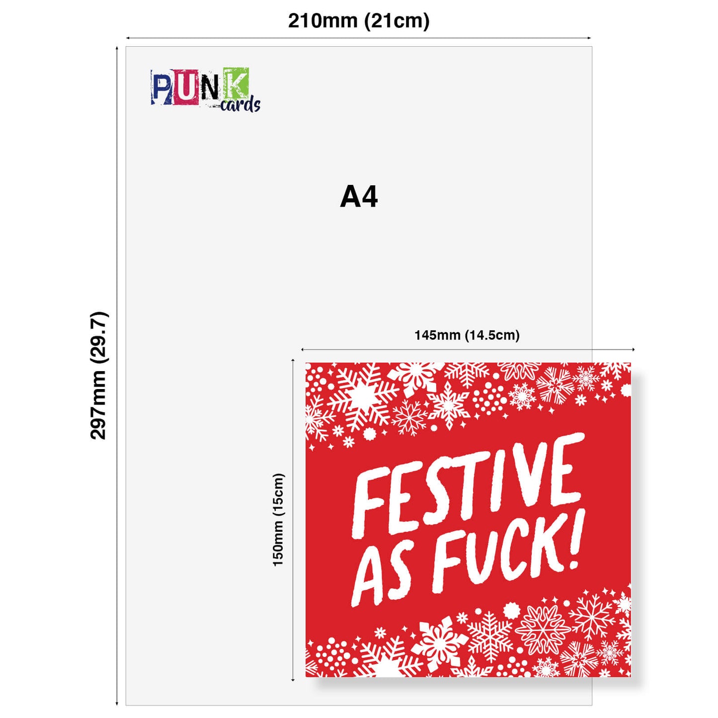 Festive As Fuck Card