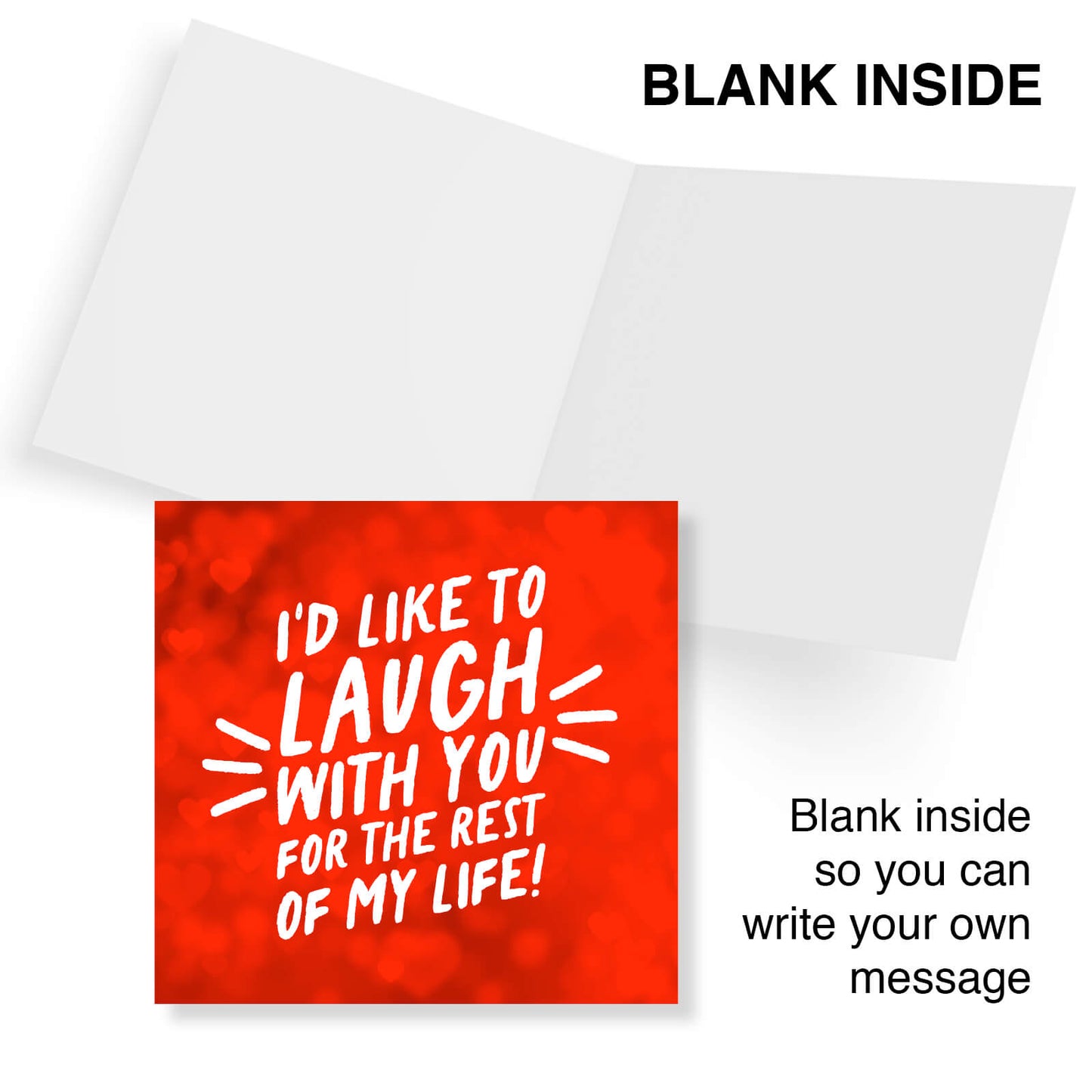 I'd Like to Laugh With You For the Rest of My Life