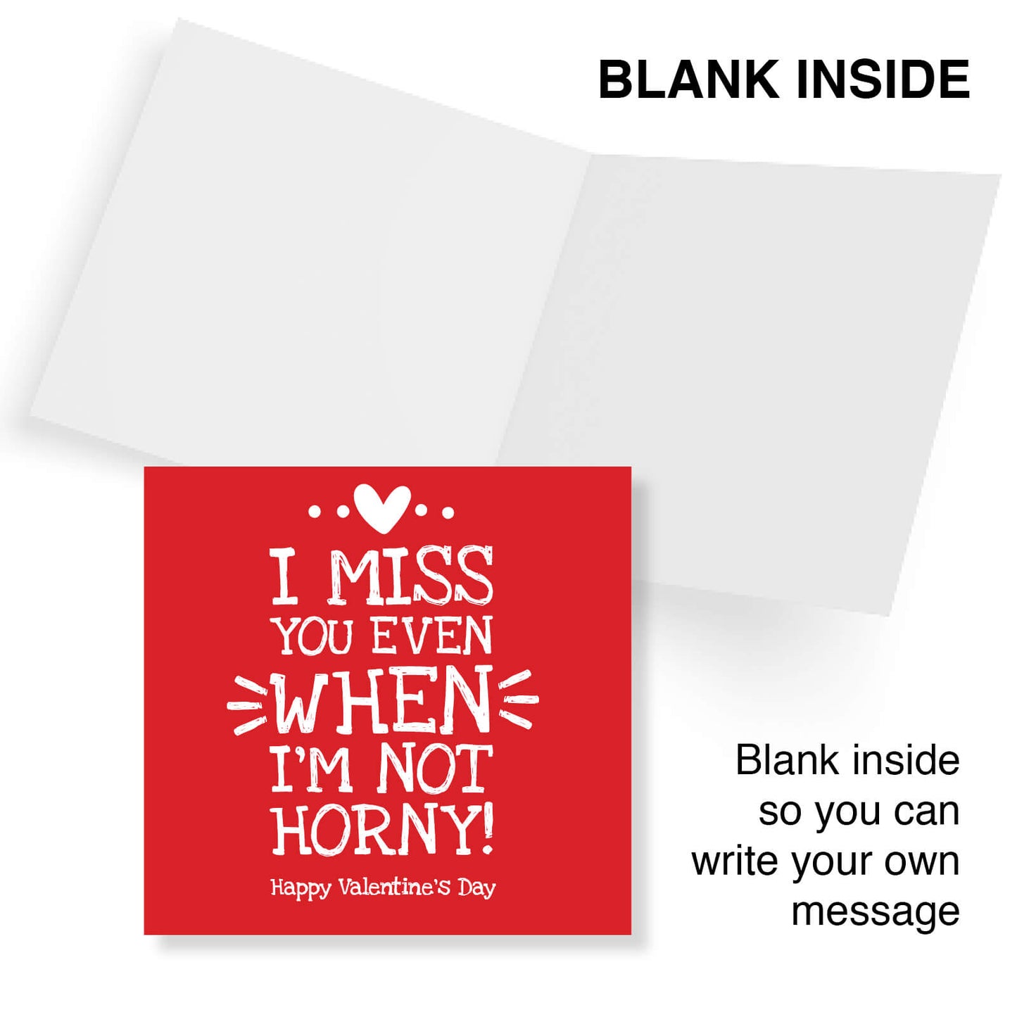 I Miss You Even When I’m Not Horny – Valentine’s Day Card