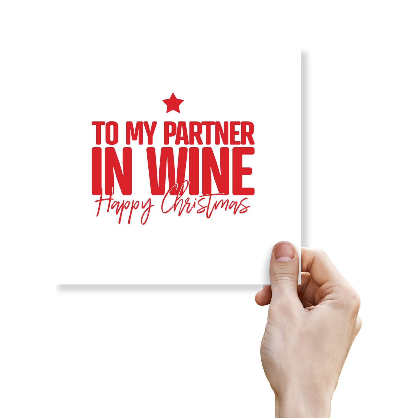 To My Partner in Wine – Happy Christmas