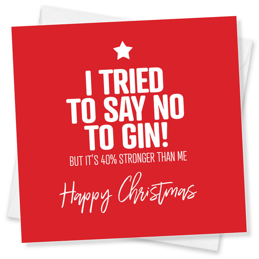 I Tried to Say No to Gin…