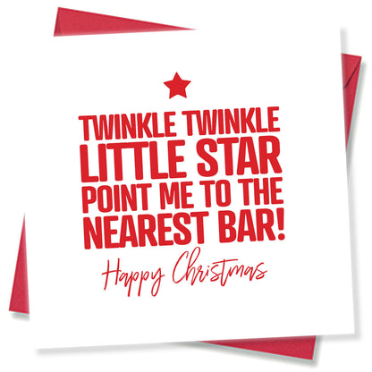 Twinkle Twinkle Little Star, Point Me to the Nearest Bar!
