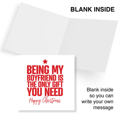 Being My Boyfriend is the Only Gift You Need