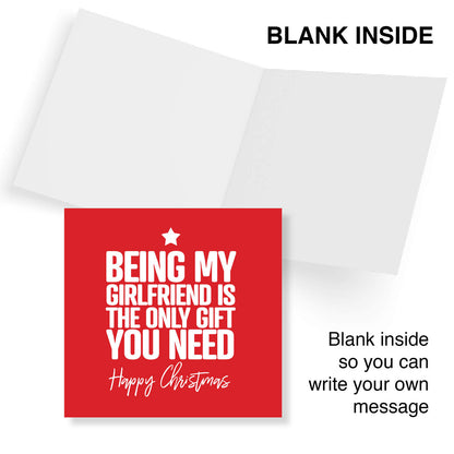 Being My Girlfriend is the Only Gift You Need