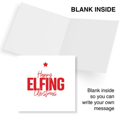 Happy Elfin’ Christmas Card