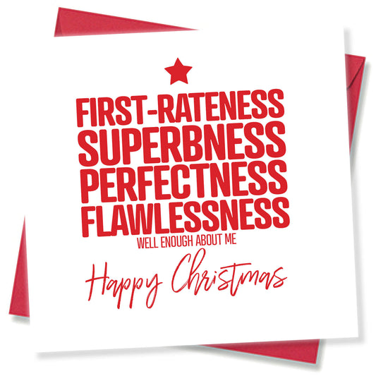 First-Rateness, Superbness, Perfectness, Flawlessness
