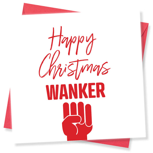 Happy Christmas Wanker (Fist Icon)