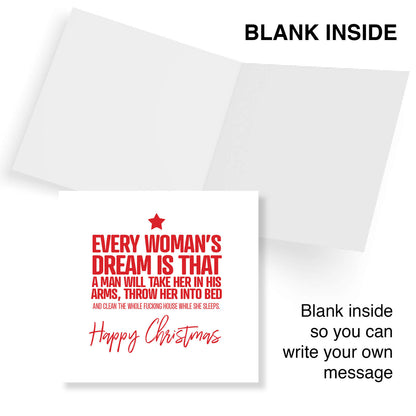 Every Woman’s Dream Christmas Card