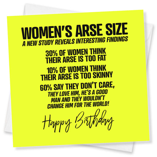 Women’s Arse Size A New Study Reveals Interesting Findings
