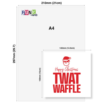 Happy Christmas, Twat Waffle