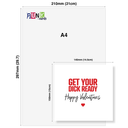 "Get Your Dick Ready" Card