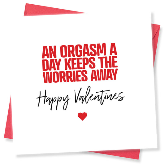 An Orgasm A Day Keeps The Worries Away