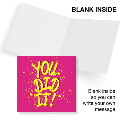 You Did It!