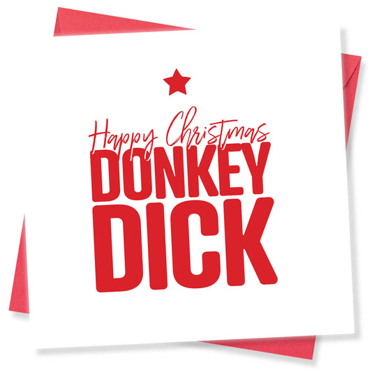Happy Christmas Donkey Dick