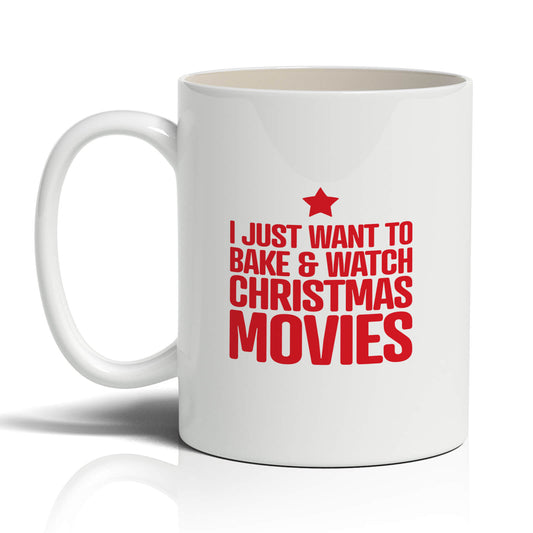 Bake & Watch Christmas Movies Mug