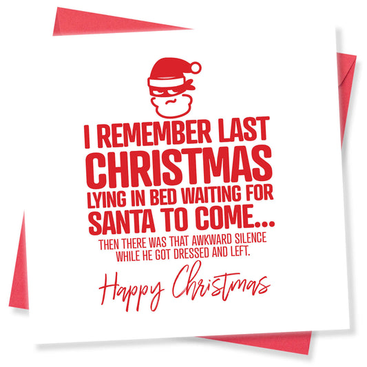 I Remember Last Christmas...