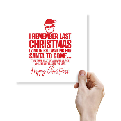 I Remember Last Christmas...