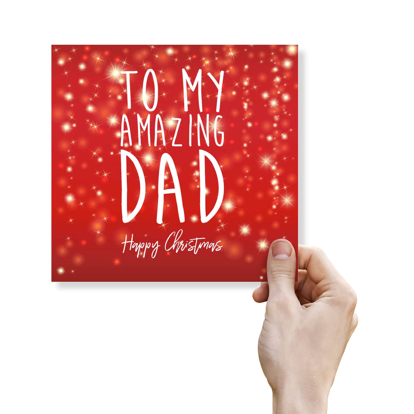 To My Amazing Dad – Christmas Card