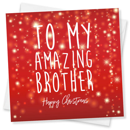 To My Amazing Brother – Christmas Card