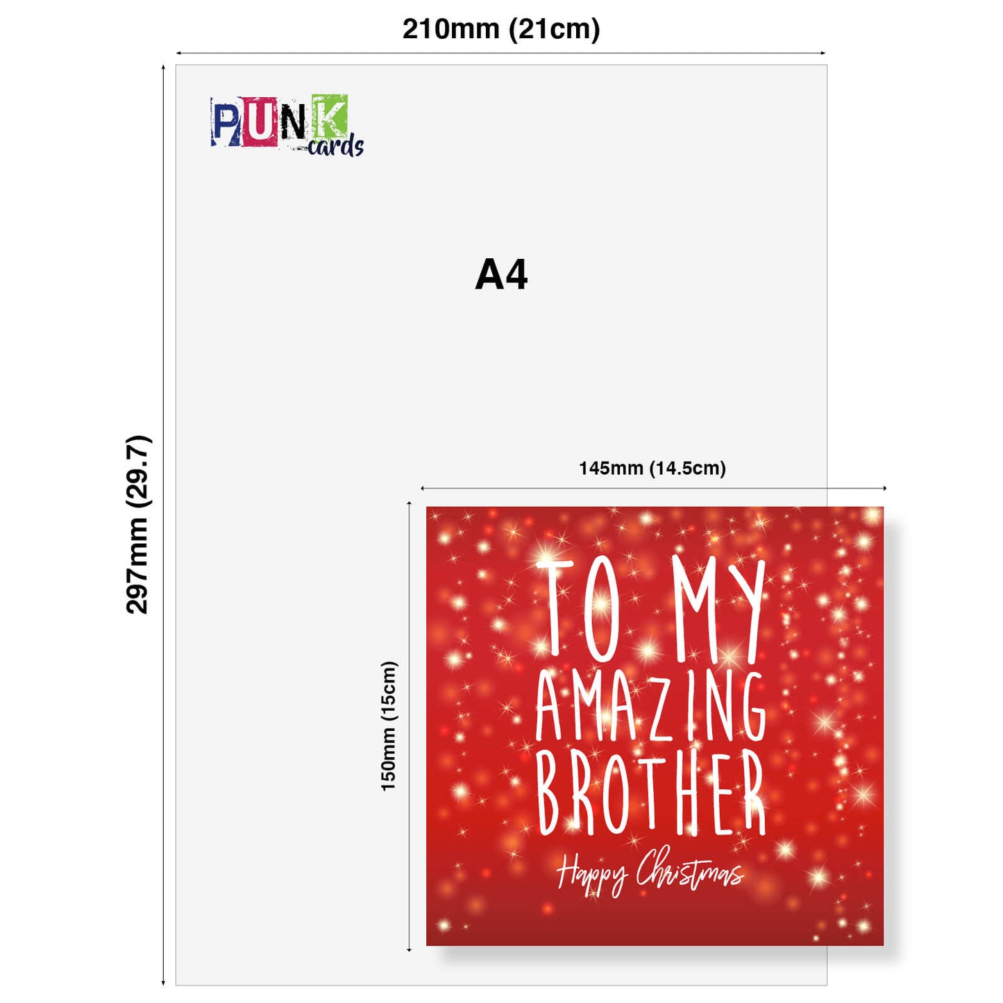 To My Amazing Brother – Christmas Card