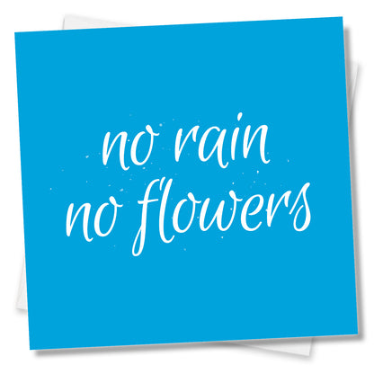 No Rain No Flowers