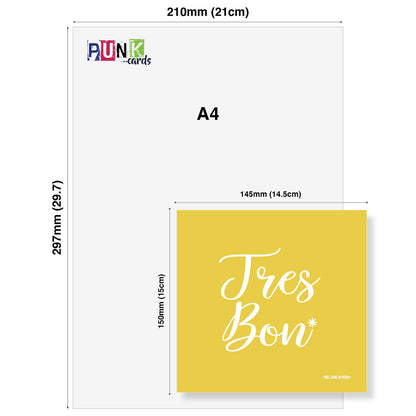 Tres Bon Well Done in French