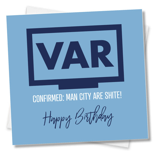 VAR: Confirmed – Man City Are Shite!