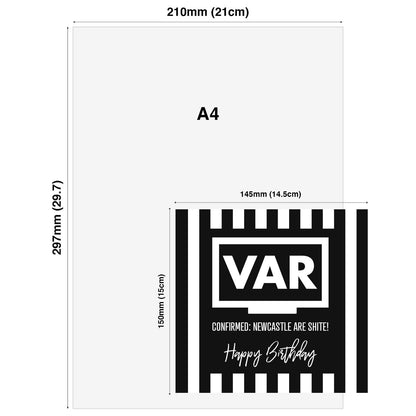 VAR: Confirmed – Newcastle Are Shite!