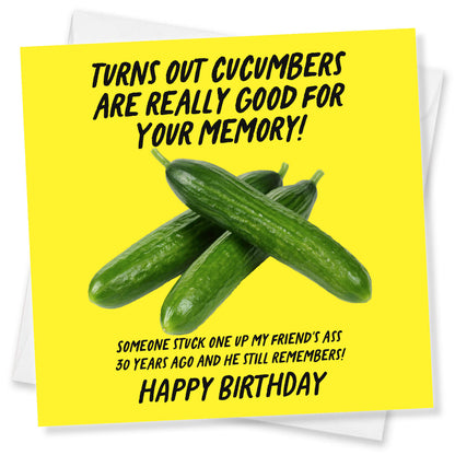Cucumbers & Memory Joke