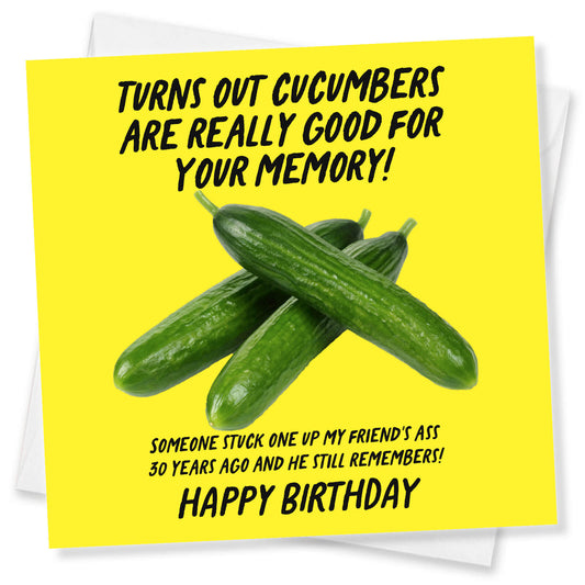 Cucumbers & Memory Joke
