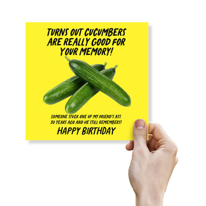 Cucumbers & Memory Joke