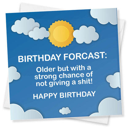 Birthday Forecast – Funny Weather-Themed Birthday Card
