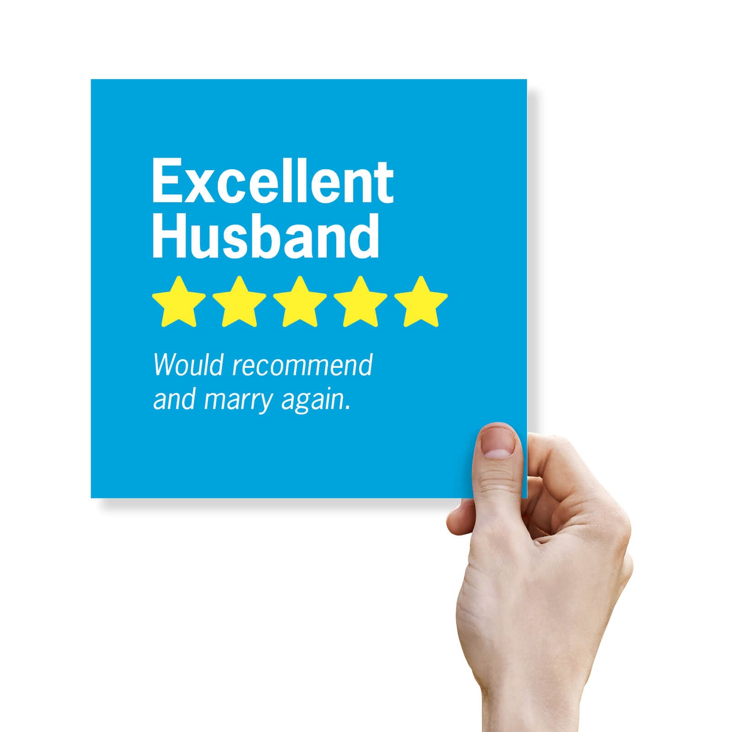 Excellent Husband Would recommend and marry again