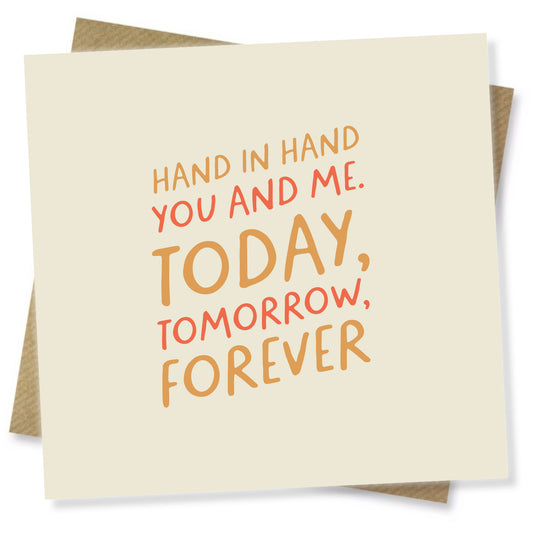 Today, Tomorrow, Forever