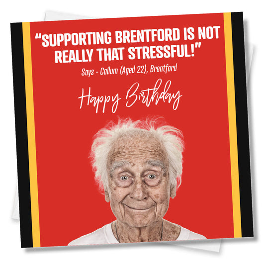 Supporting Brentford Is Not Really That Stressful!