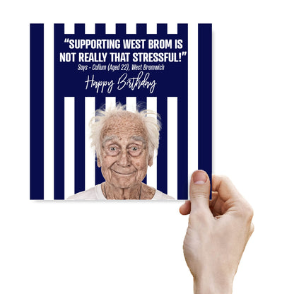 Supporting West Brom Is Not Really That Stressful!