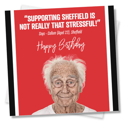 Supporting Sheffield Is Not Really That Stressful!