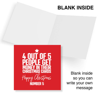 4 Out of 5 People Get Money… Number 5