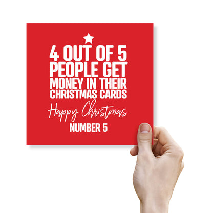 4 Out of 5 People Get Money… Number 5